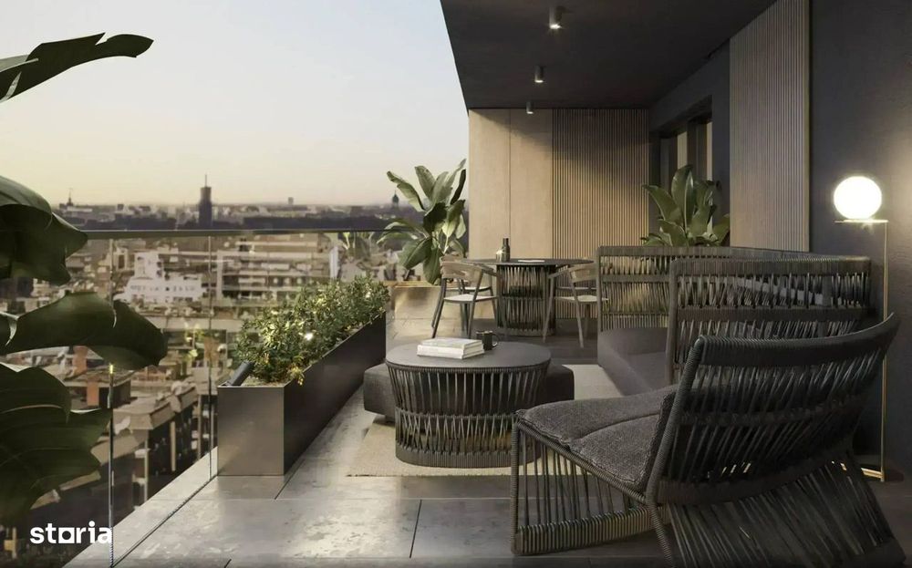 Penthouse Cu Terasa Mobilat Lux Sector 3 |  Parcari Incluse