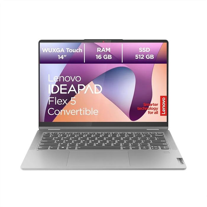 Lenovo IdeaPad Flex 5, AMD Ryzen 7 7730U, 16gb RAM, 512 SSD, SIGILAT