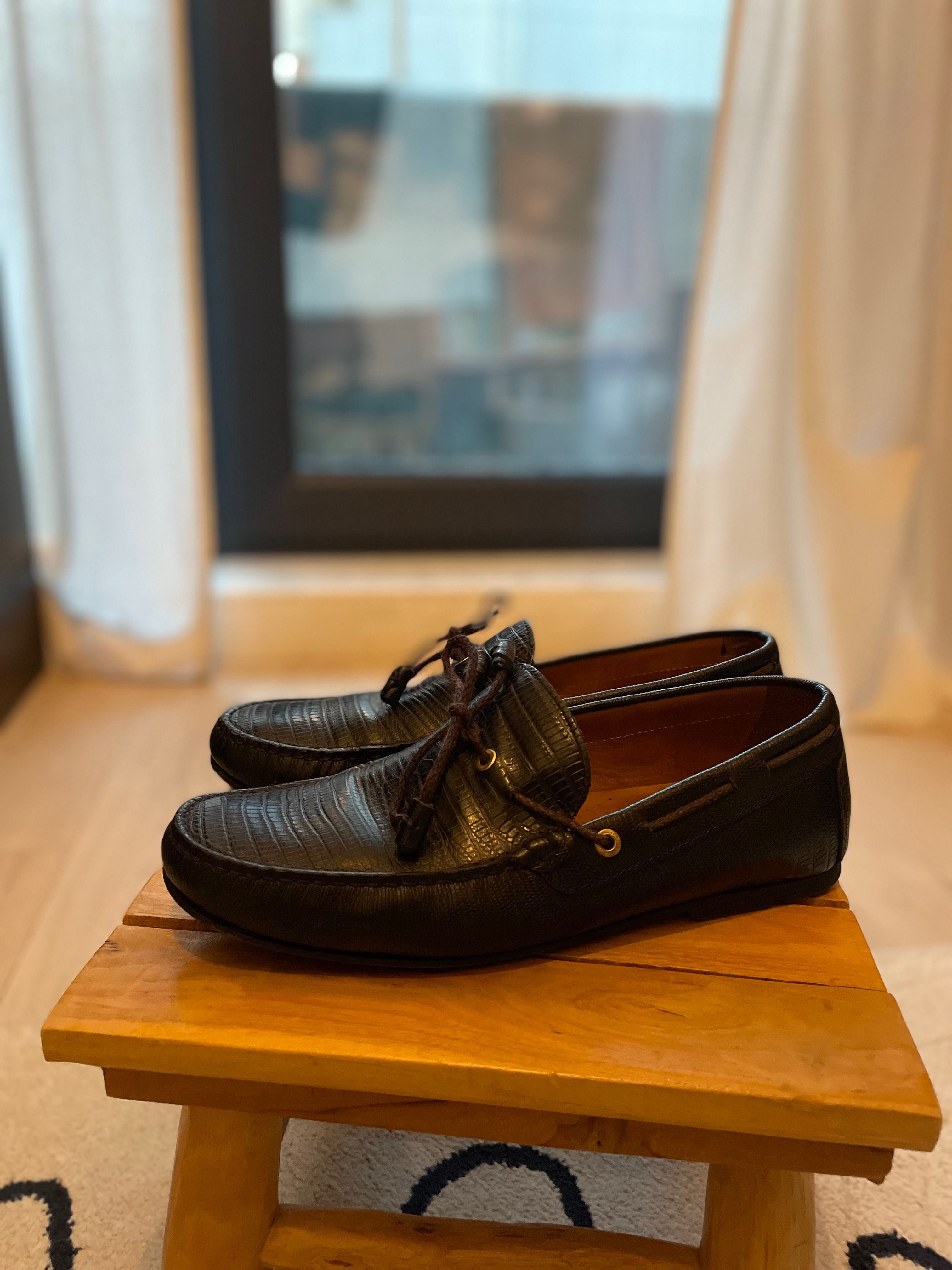 Massimo Dutti Leather Loafers