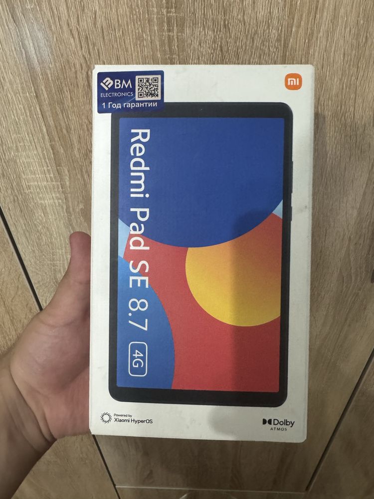 Redmi Pad Se 4/128 grey holati yaxshi aybi yoq  sim karta ketadi
