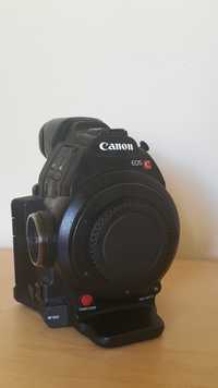 Cameră video Canon C100 Mark II Cinema + accesorii + baterii extra noi