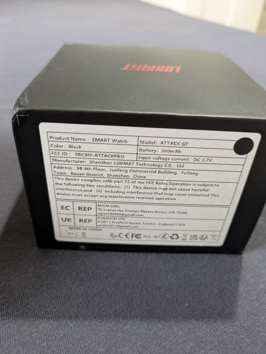 Smartwatch Lokmat folosit 3 zile, arată impecabil.