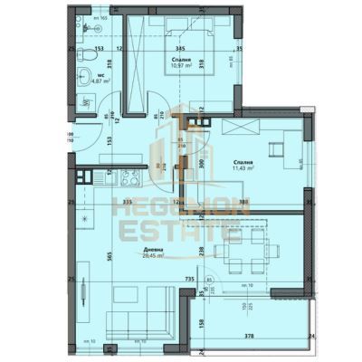 Продава се Тристаен апартамент в Варна, Виница - 103 кв.м за 1253 €/кв.м - Снимка #1