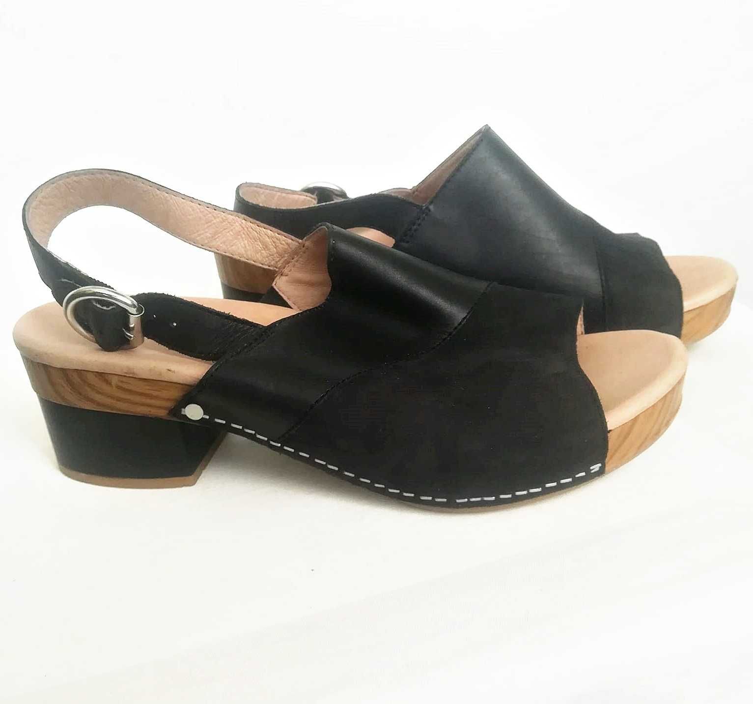 sandale Dansko piele neagra , 40