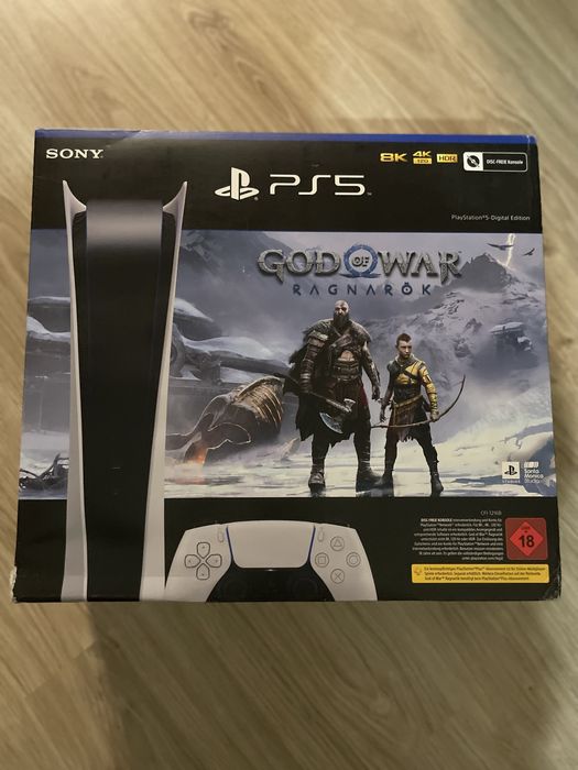 PS5 825gb Digital Edition - God of War Pack