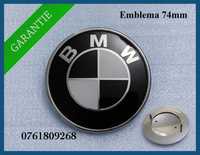 Emblema logo BMW pentru portbagaj 74mm