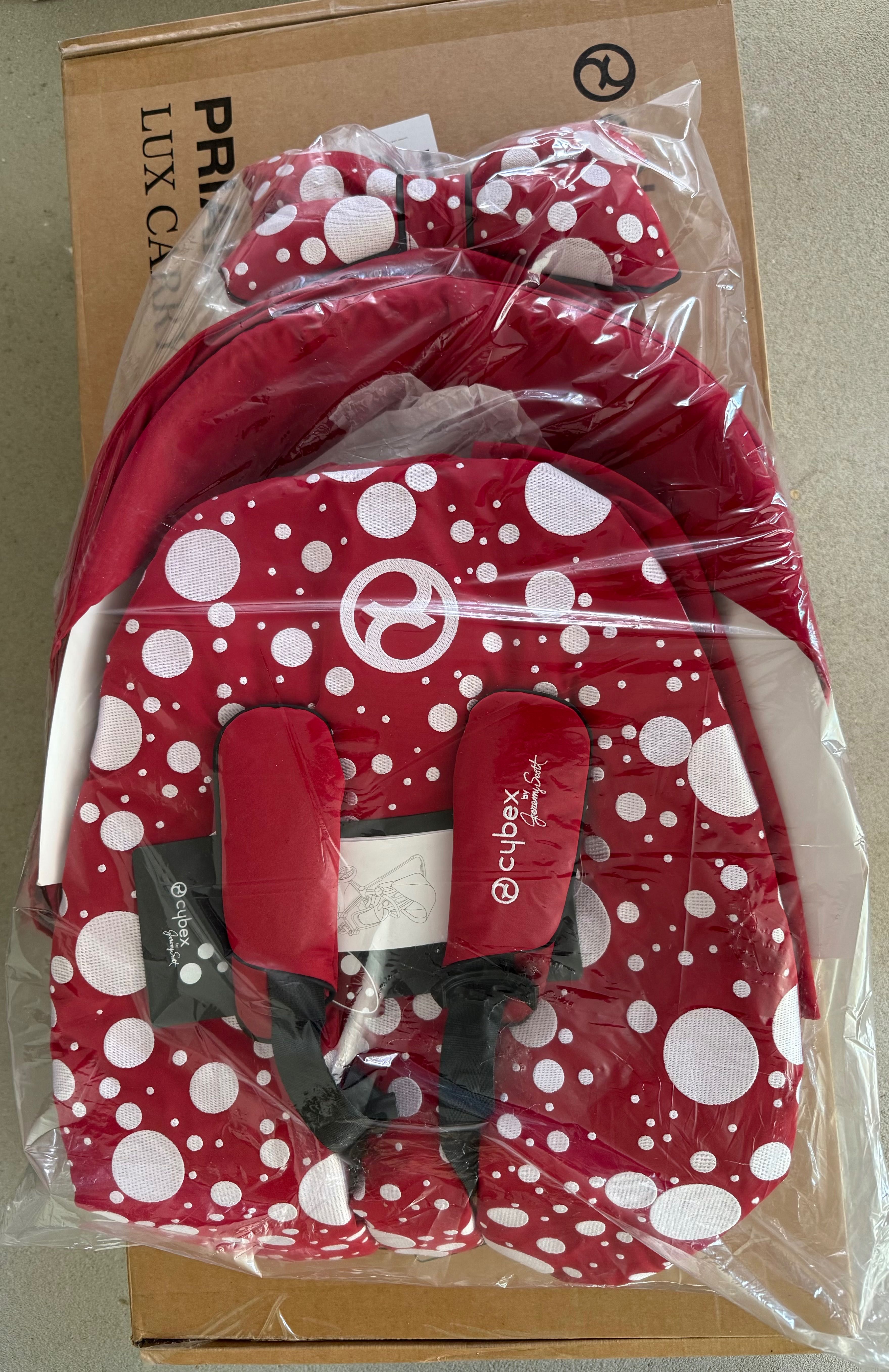 НОВА! Тапицерия Cybex Priam 4 Jeremy Scott Petticoat Red