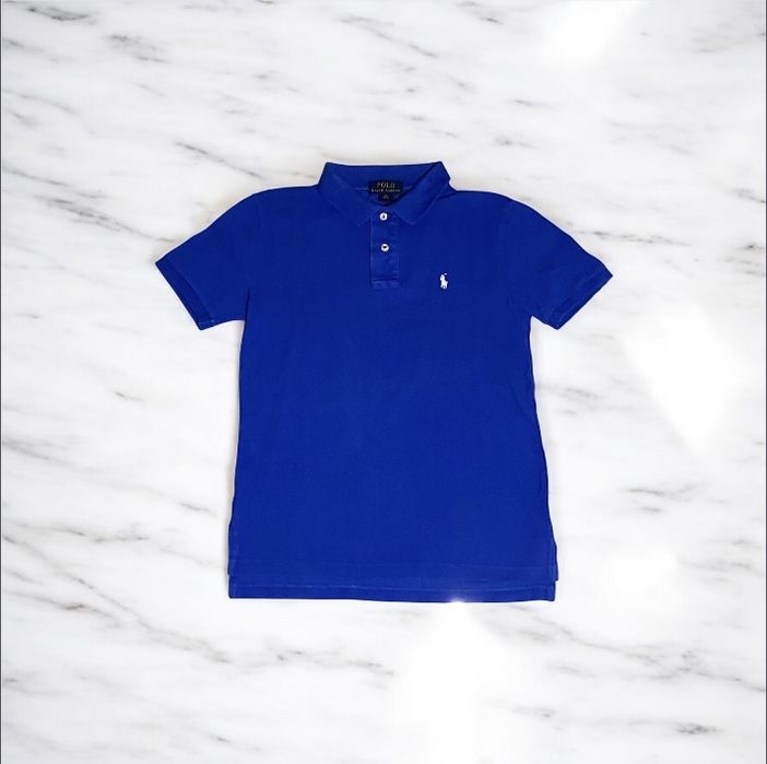 Polo Ralph Lauren Bright Blue Polo – Size M – Original