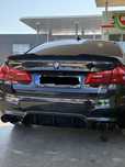 Difuzor Bară Spate pentru BMW Seria 5 G30 G31 M5 Design (2017-2023)