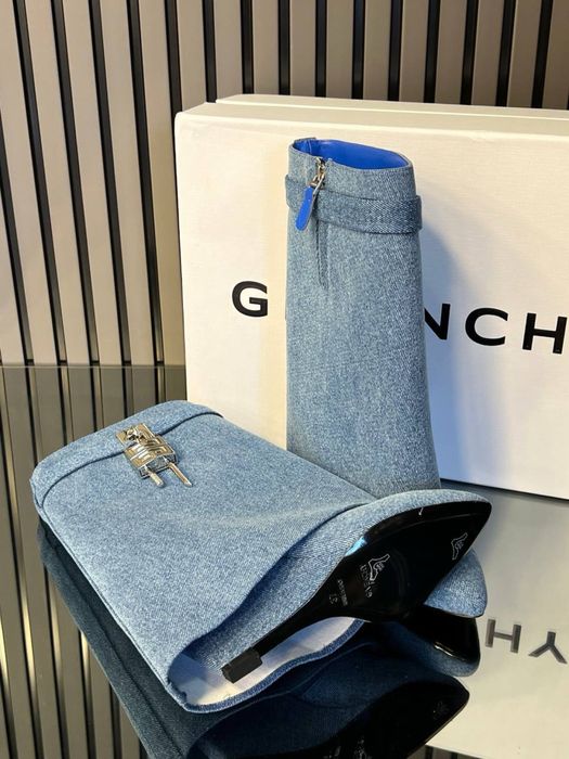 cizme givenchy premium model nou denim