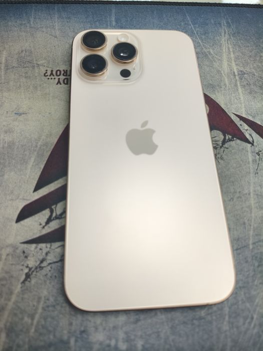 Продам б.у iphone 16pro max 256 desert 94%