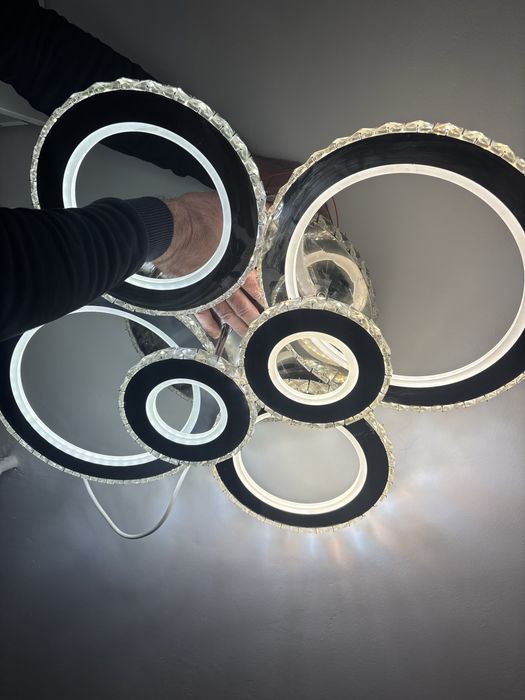 Lustra Led cu telecomanda