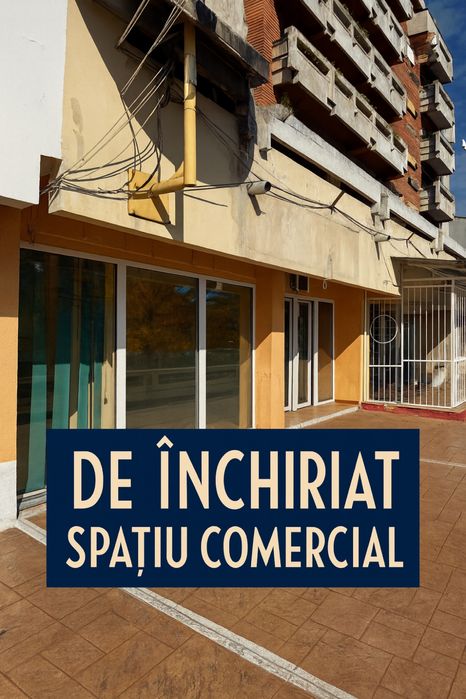Spatiu comercial de inchirat/vanzare Platou consiliu judetean SatuMare