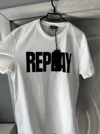 Мъжка тениска Replay xl размер