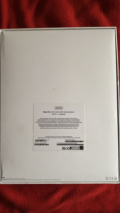 Apple iPad Pro 12.9-inch (5th Generation) Wi-Fi + Cellular 256 GB
