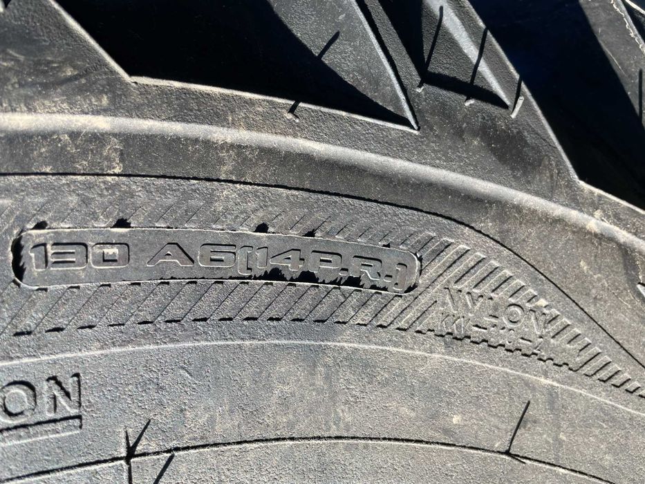 Anvelope noi radiale marca TATKO 14.9-28 cu 8 pliuri pentru tractor