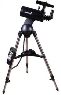Мощный телескоп с автопоиском звезд Levenhuk SkyMatic GT MAK