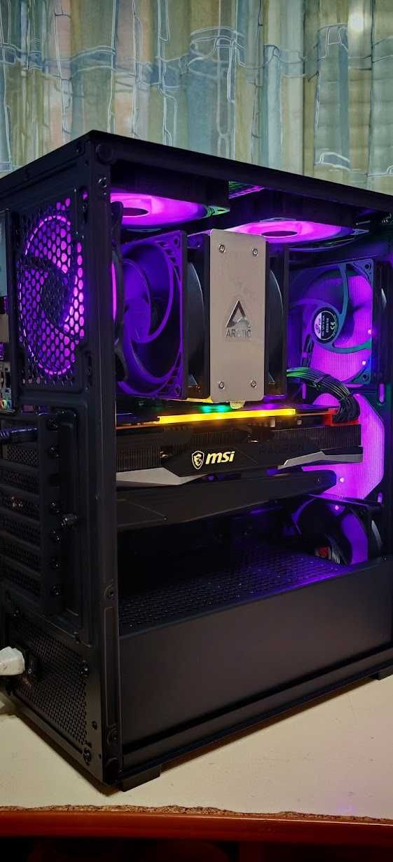 Супер Яко Гейм РС R5 7600X/32Gb D5/2Tb SSD nVme /RX 6800XT 16Gb/Гаранц