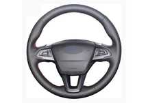 Кожен калъф за волан шиещ, Ford Focus 2, Kuga, C-Max