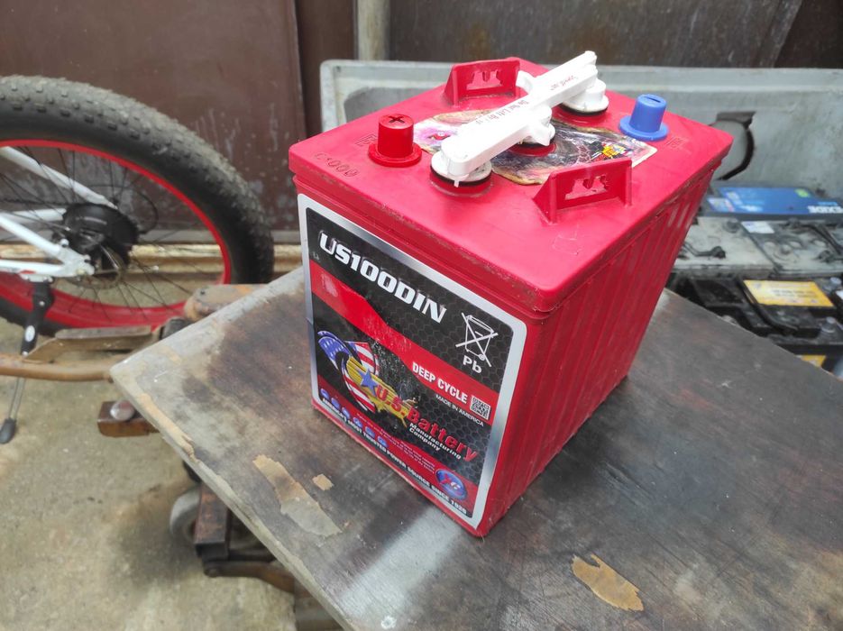 Американски тягов акумулатор 6v,225 ач,гаранция,и мн.други предложения