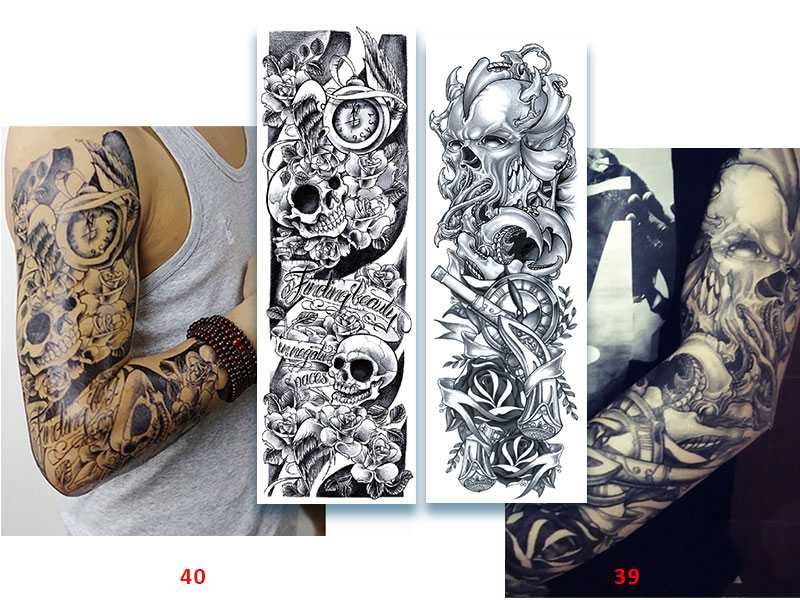 Татуировки ръкав временни водоустойчиви, татуси tattoo weekend tatoo