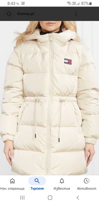 Tommy Hilfiger 2 in 1 Vest Down S НОВООРИГИНАЛ Дамска пухено яке Парка