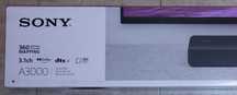 Sigilat Soundbar Sony HT-A3000 3.1ch, Dolby Atmos, 250W, Bluetooth 5.0