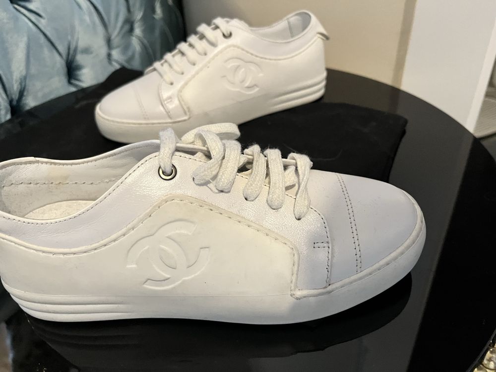 Adidasi Chanel 36, piele naturala