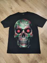 Tricou Rock skull cu piercing marimea M