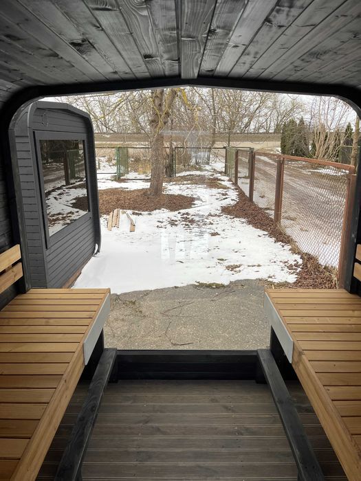 Sauna pe lemne 3m CUB