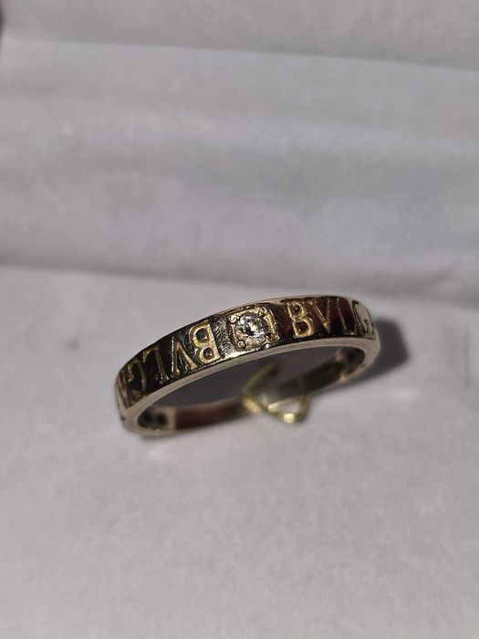 Vand inel aur BVlgari