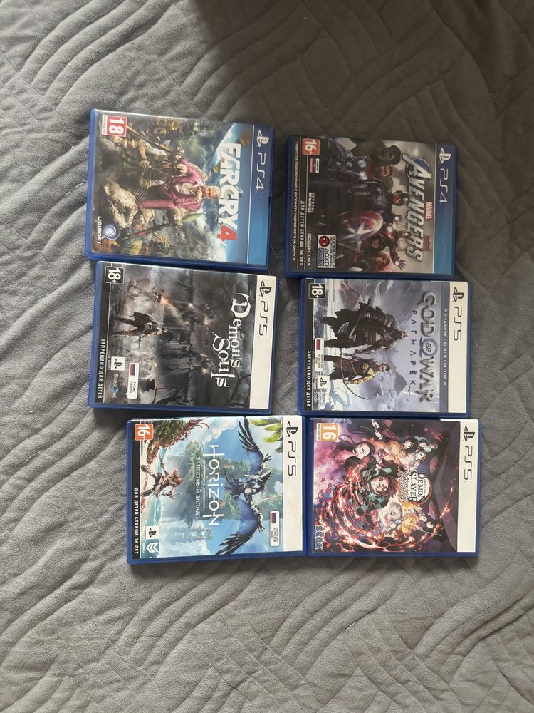 Срочно продаю игры для Playstation