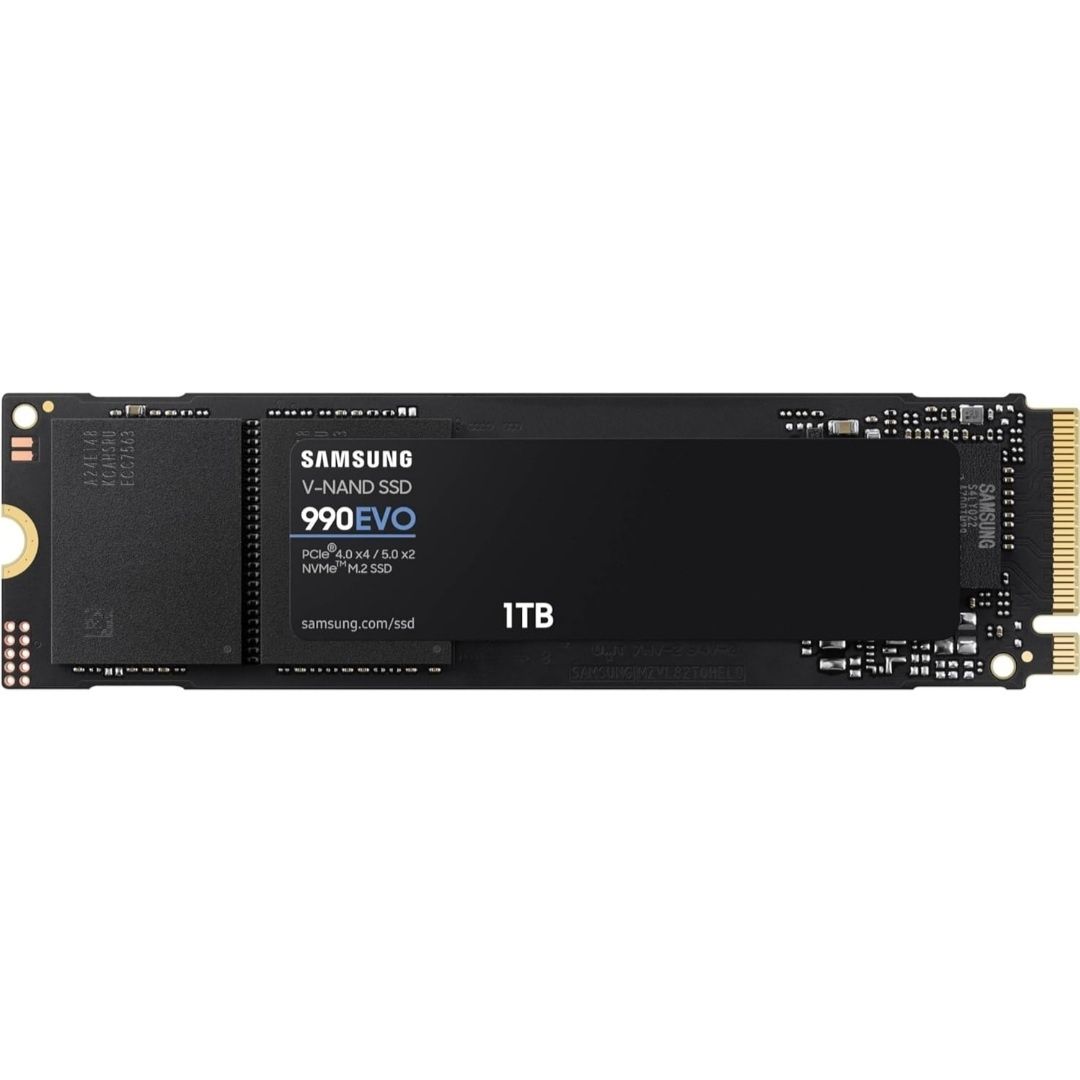 Лучшая цена! Samsung 990 EVO SSD 1TB, NVMe M2. PCIe 4.0/PCIe 5.0