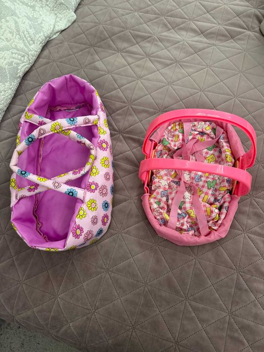 Детско Легло Smoby, раница и шезлонг за бебе