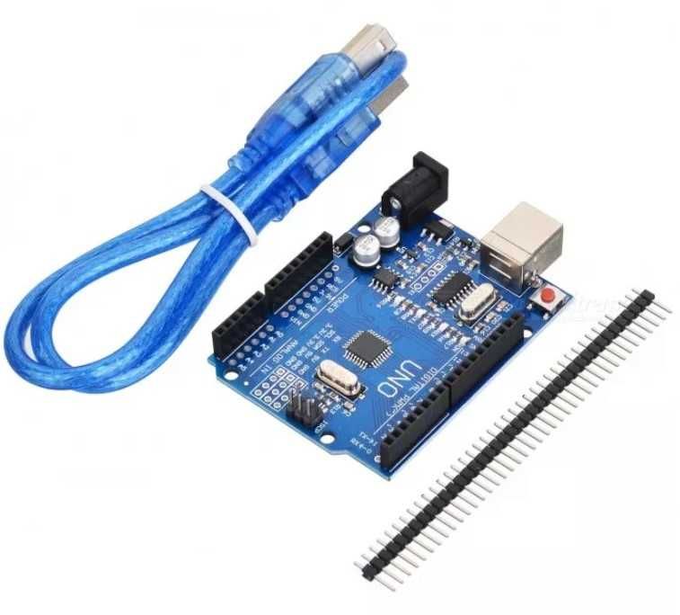 Arduino Uno R3 (ATmega328, CH340G) с кабелем