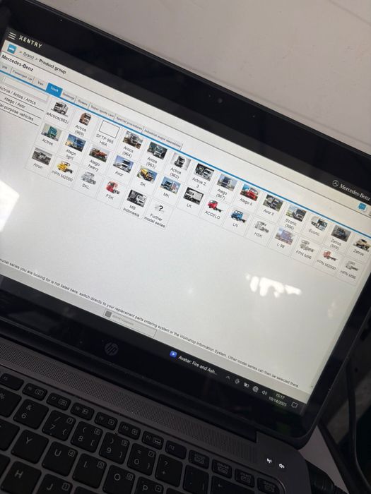 Laptop diagnoza dedicata Mercedes Xentry Star