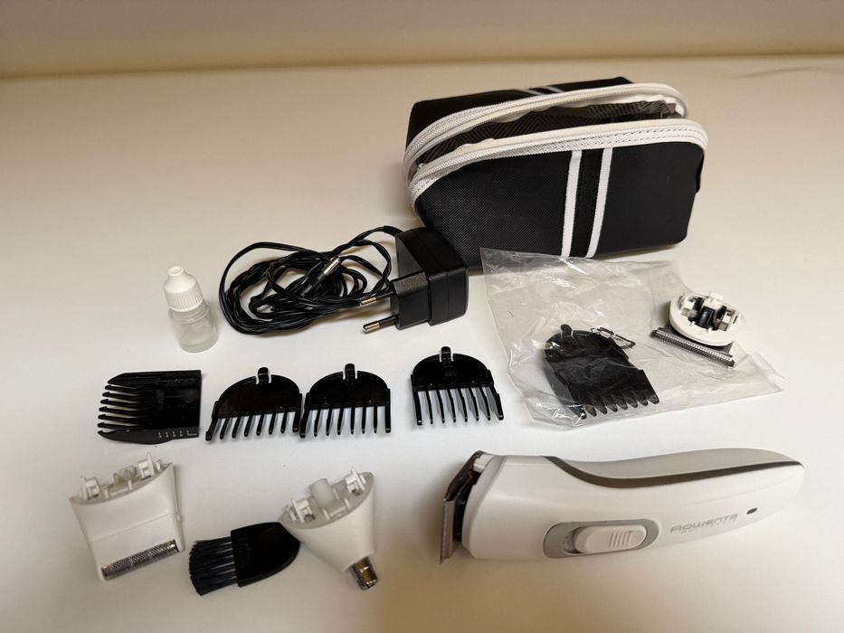 Aparat de tuns/barberit ROWENTA Multistyle 9 in 1, alb, 5 trepte
