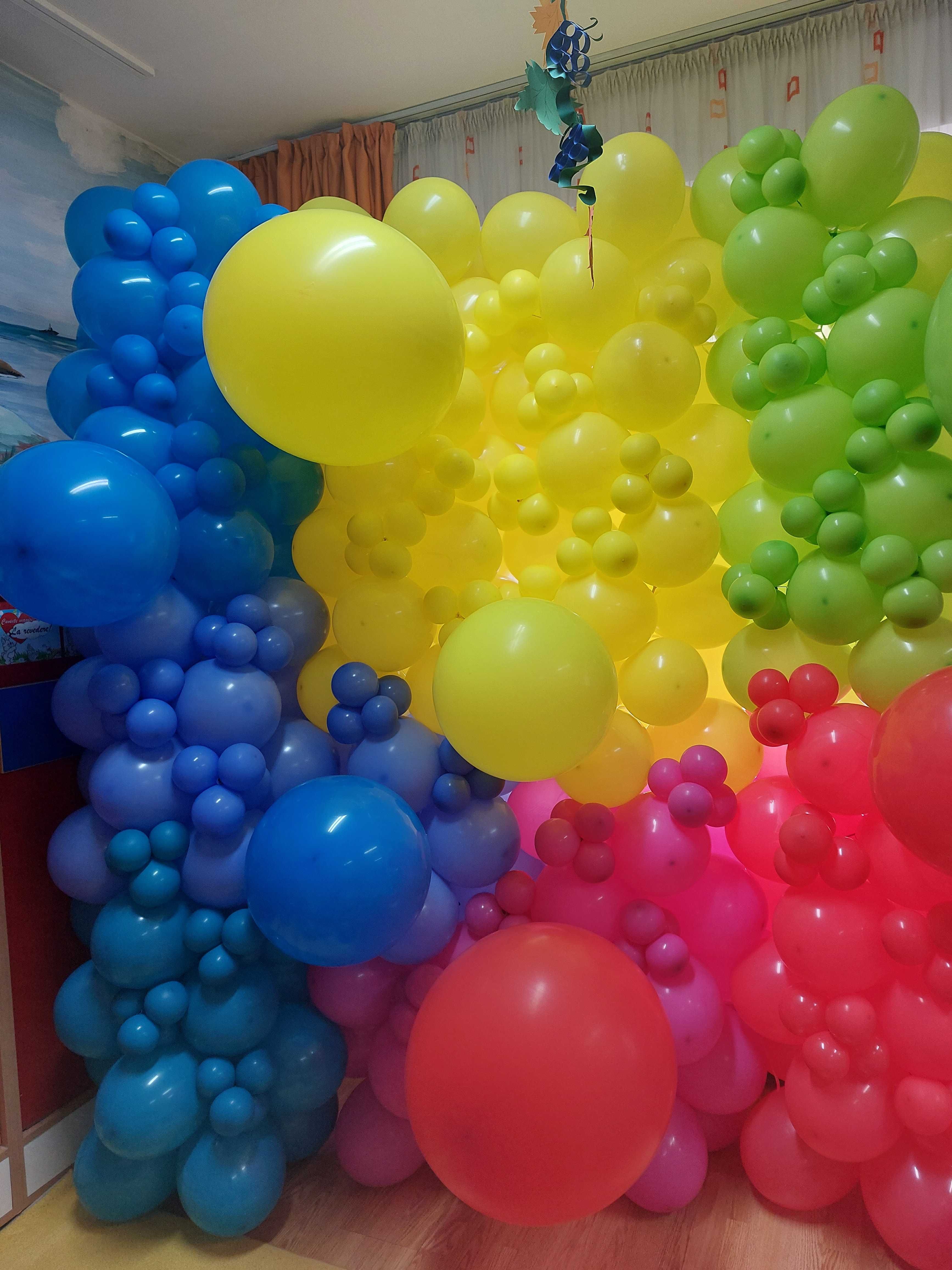 Panou din baloane / perete din baloane / photo corner