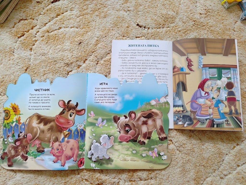 Бебешки и детски книжки с дръжка