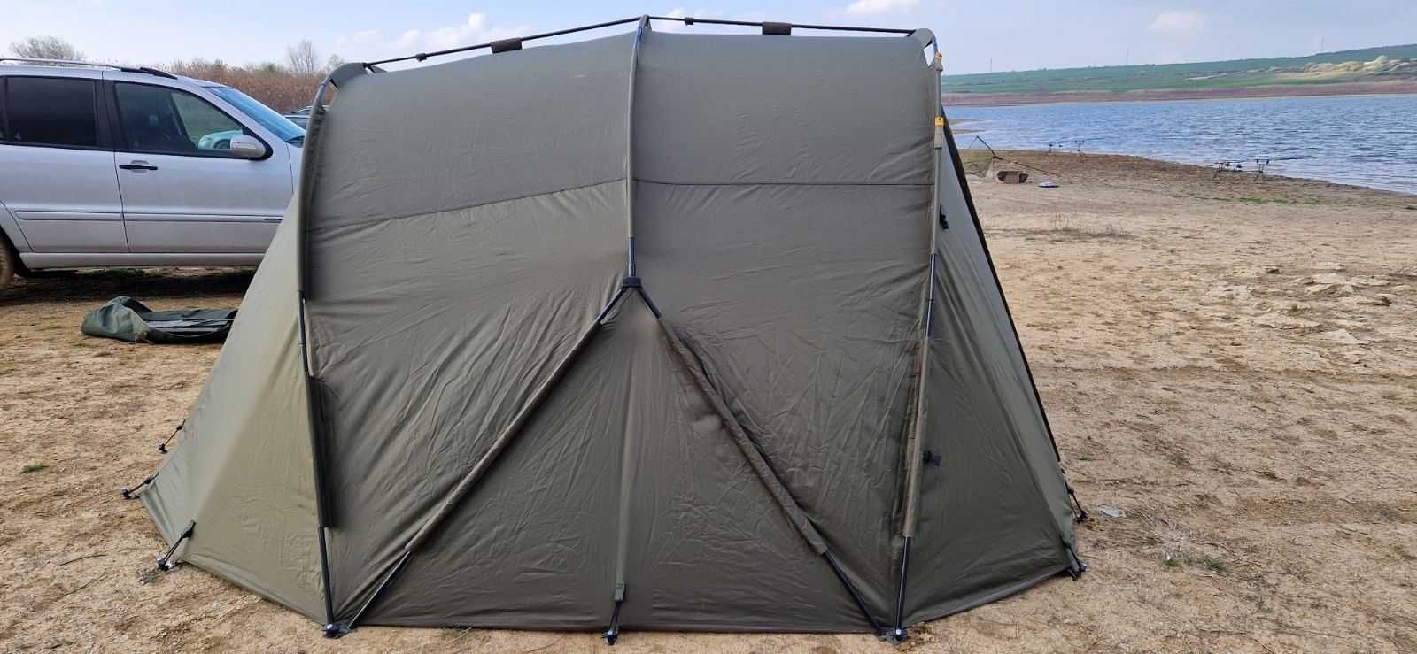 Шаранджийска палатка Prologic Cruzade Session Bivvy 2 Man + Покривало