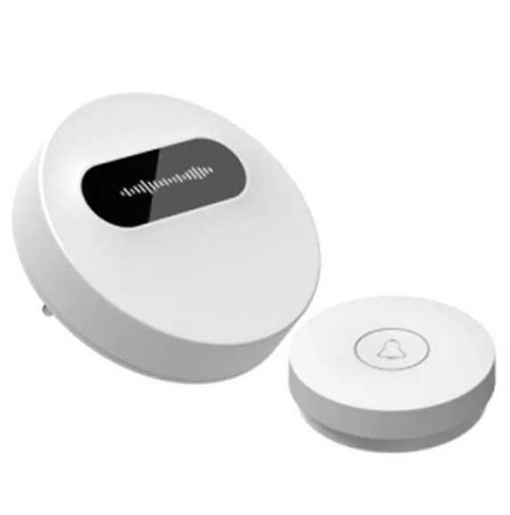 Безжичен звънец за входна врата (без нужда от батерии)