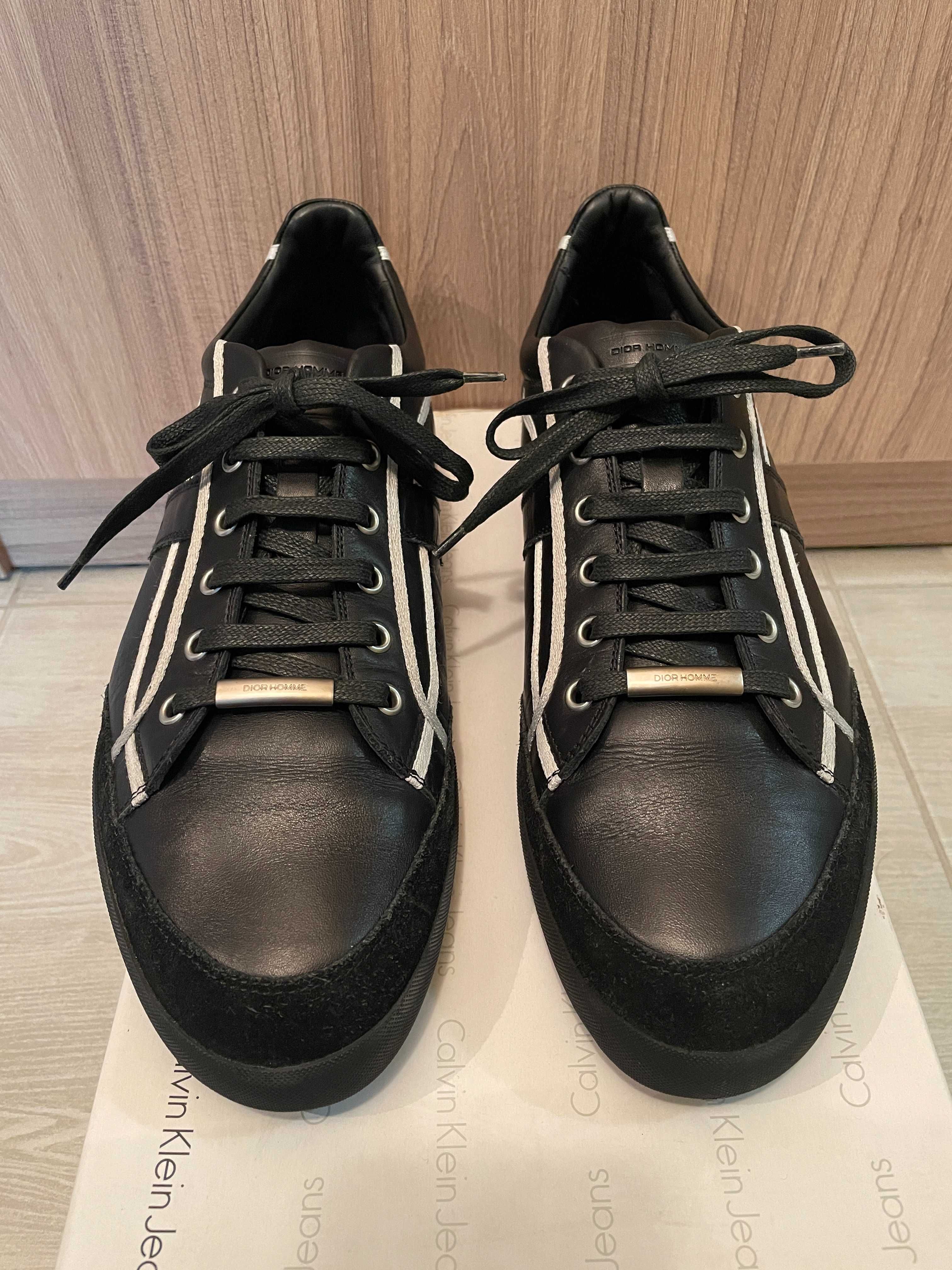 DIOR HOMME leather мъжки обувки ,кецове , сникърси номер 43,5