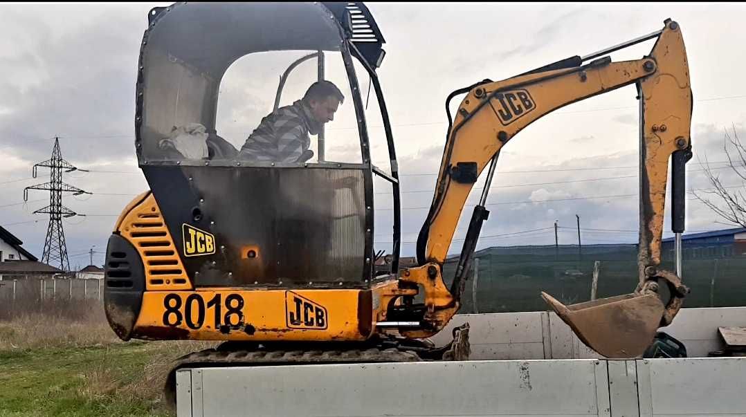 Prestari servicii miniexcavator