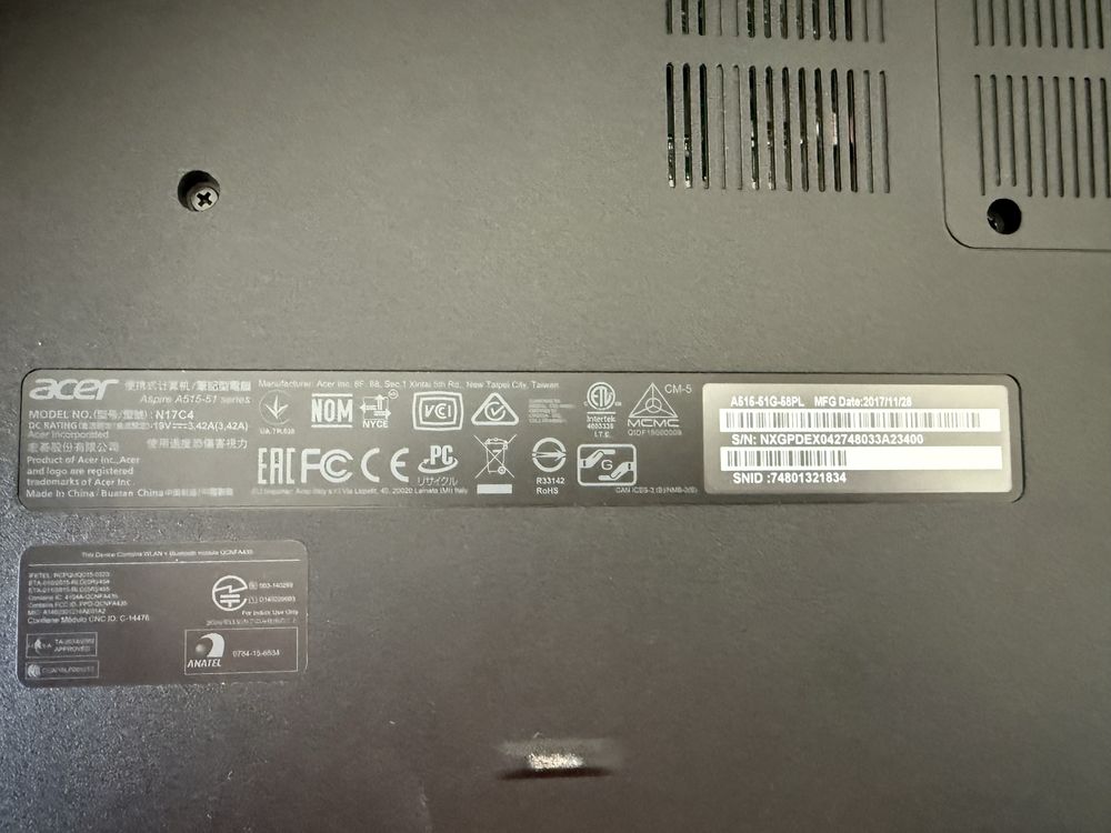 Acer Aspire A515-51