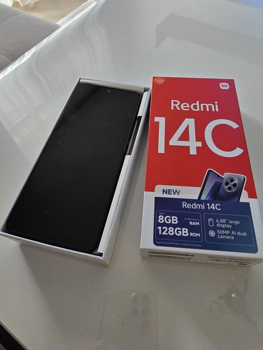 Xiaomi - Redmi 14C, 6.88'', 8GB/256GB, Midnight Black