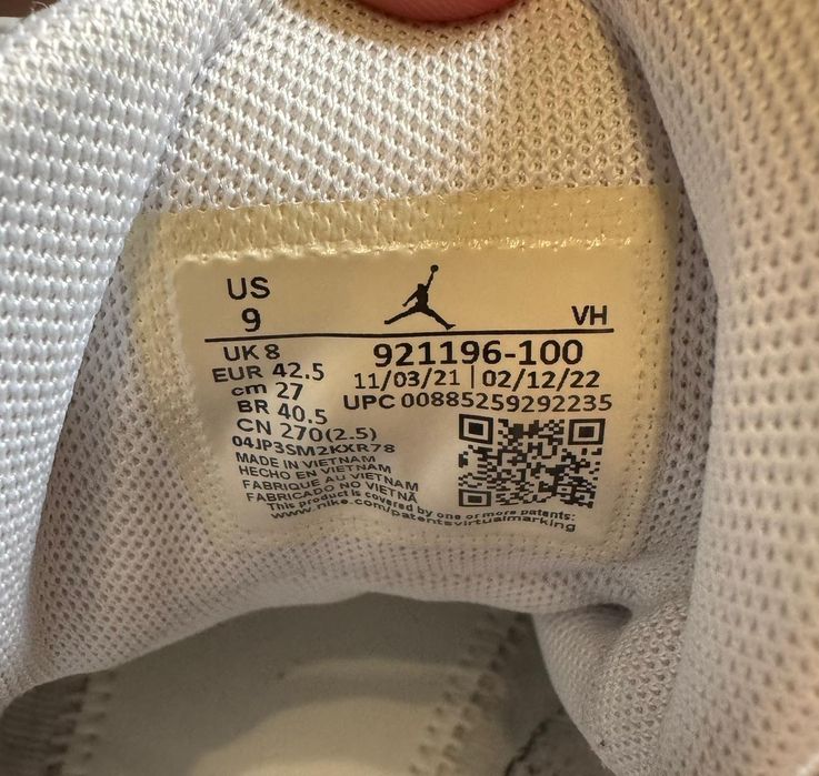 Vand Jordan jumpman diamond mid 42,5