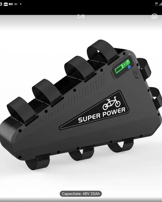 Baterie 48v 20Ah triunghiulara bicicleta electrica 960wh lithium-ion