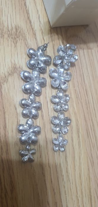 Серьги сережки Swarovski