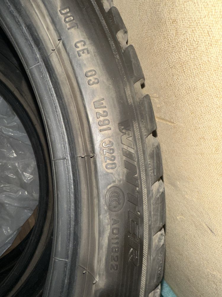225/40/19 и 255/35/19 pirelli sotto zero 3