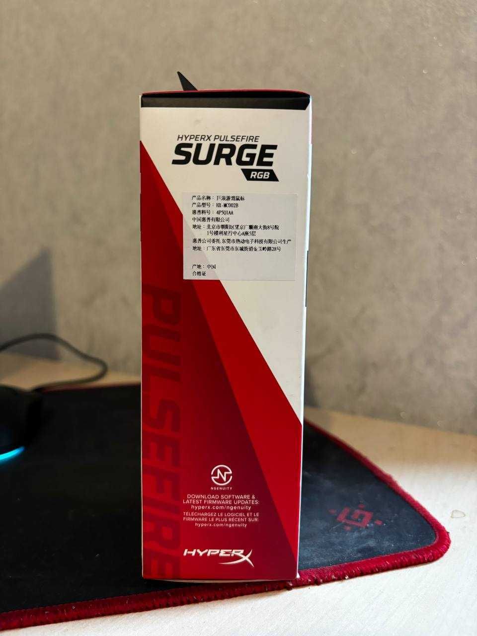 Игровая мышка hyperx pulsfire surge